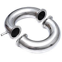 Отводы, тройники, кресты Clamp (кламп)